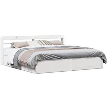 VidaXL Bed Frame with Headboard