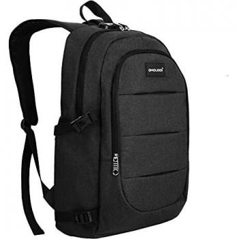 OMOUBOI Anti Theft USB Charging Laptop Backpack