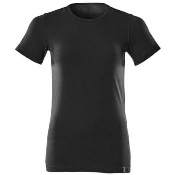 3XL Women's Mascot Crossover Polycotton Black Tee