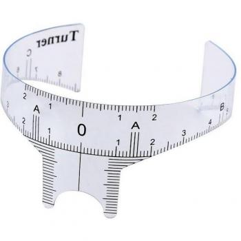 Microblading Eyebrow Measurement Tool