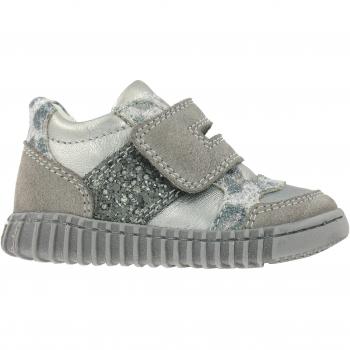 Primigi Junior Alios Halbschuhe – Grauer Farbton, Aluminium‑Ausschnitt, EU 23