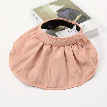 Zomer Strandschoen Hoed – 15 cm Grote Rand, Zwart, Buitenluchtbeschermend