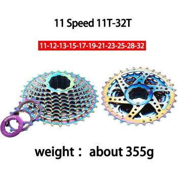 SENSAH Rennrad Kassette 11/12-fach, 11-28T/32T/34T Fahrrad-Schwungrad k7 Kettenblatt für HG Hub