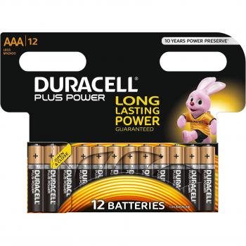 Duracell Plus Power AAA Alkalinen – 12-Pack