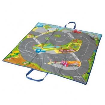 Miniland, Spielteppich Verkehrsthema 100 x 100 cm