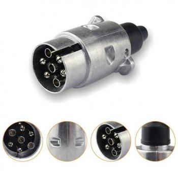 7 Pin Aluminium Alloy Towing Electrics Connector 12V EU