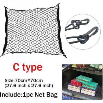 Achterbak Organizer Net voor Peugeot 107, 108, 206, 207, 208, 301, 307, 308, 407, 408, 508, 3008, 4008