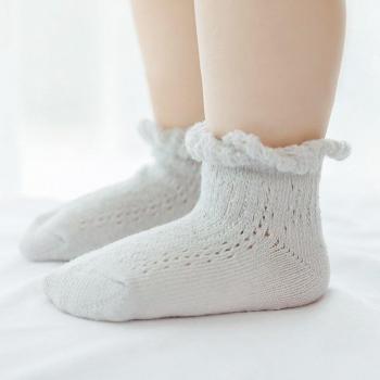 Hollow Lace Baby Socks for Girls