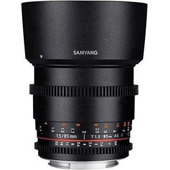 SAMYANG 13085T1.5SX 85 mm Objektiv – Samsung NX (schwarz)