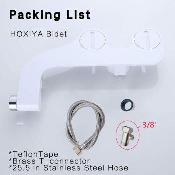 Self-Cleaning Toilet Bidet Seat Attachment