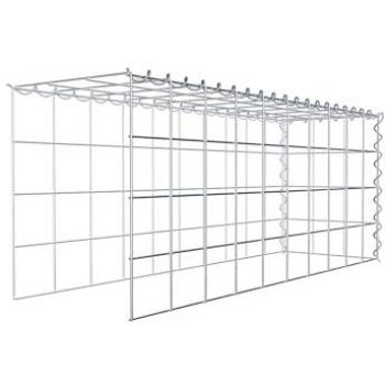Gabion Type 4 100 cm x 40 cm x 30 cm, Mesh Size 10 cm x 10 cm, Spiral Attachment