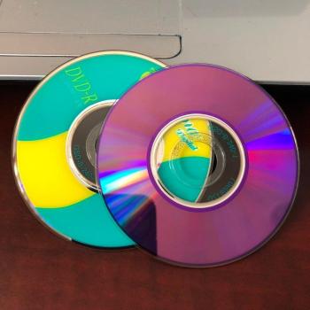 Fruchtbedruckte Mini DVD R 8 cm 100 Stück