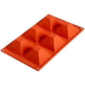 Molde de silicona para hacer pirámides Silikomart