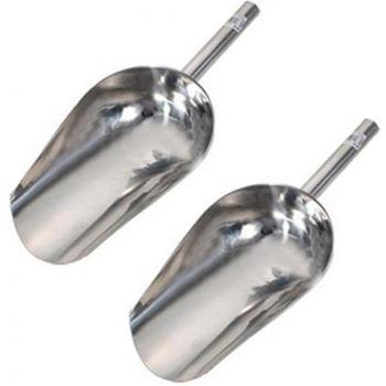 2X Stainless Steel Coffee Scoop
