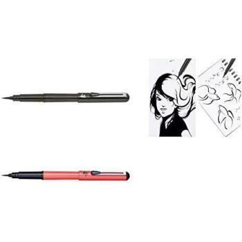 PentelArts Brush Pen Pinselstift Gehäuse orange inkl. 4 Patronen
