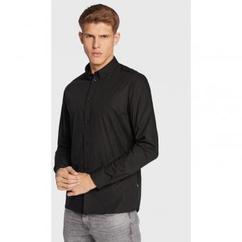 Langarm‑T-Shirt Solid Tyler 6190123 – Schwarz, Herren