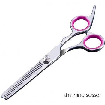 Ciseaux et peigne 7” pour animaux – outils de grooming