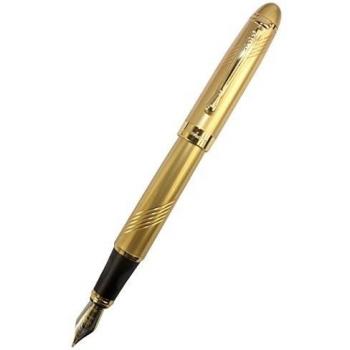 Fountain Pen Gullor 450 Oro Amarillo – Clip y Aguja Curva