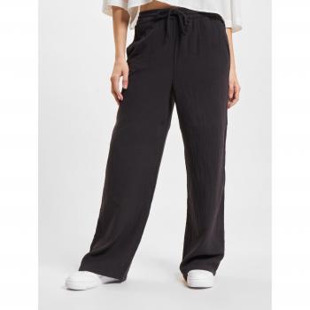 ONLY Thyra High Waisted Pull On Trousers in Washed Black