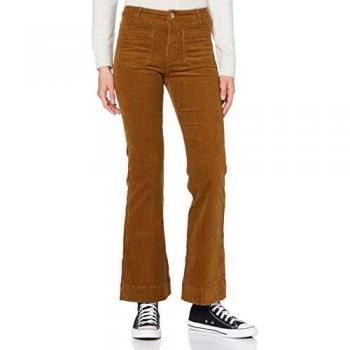 Wrangler Pantalon Flare Décontracté Femme 28×30 L. Marron
