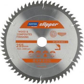 Norton Clipper Carbure Lame 255 × 3,2 mm – Z60