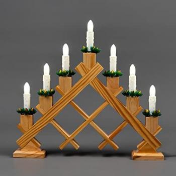Merry Christmas Engraved LED Candle