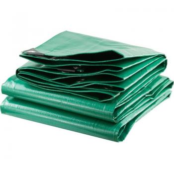 Bâche extérieure résistante 240 g/m² – 5 × 8 m – Noir