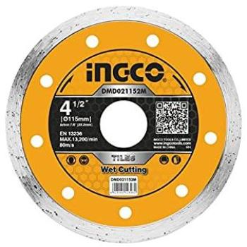 Ingco DMD021152M Disco Diamantato 115 mm Acorona Umido