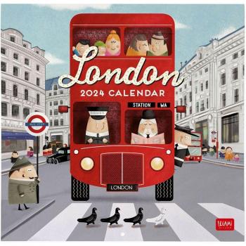 Calendario 2024 Legami pared vista London