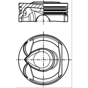 Pistón MAHLE 039 PI 00123