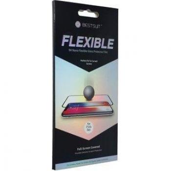 Vetro ibrido flessibile 5D per iPhone 12 Pro Max – colore Nero