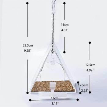 Outdoor Suction Cup Bird Feeder
