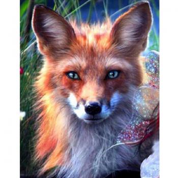 Autocollants 5D motif renard