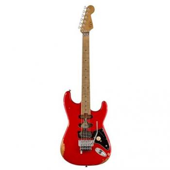 EVH Frankenstein Relic E-Gitarre Rot mit Tasche