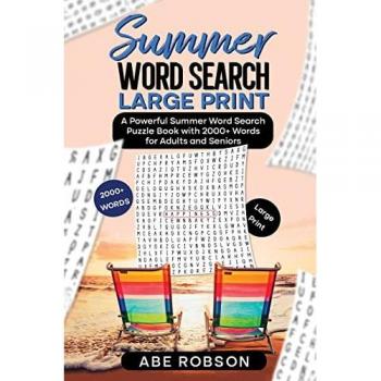 Summer Word Search Large Print