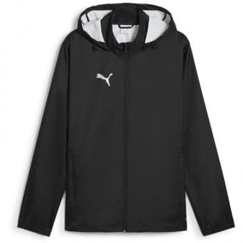 Herren‑Laufjacke Puma TeamADDITIONS – Wetterfest, Schwarz L
