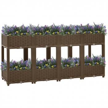 Fioriera Rialzata 160x40x71 cm in Polipropilene cod mxl 67005