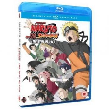 Naruto Shippuden Movie 3: The Will of Fire Blu-ray / DVD Combo Pack