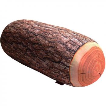 Squishy Tree Stump Roll Pillow
