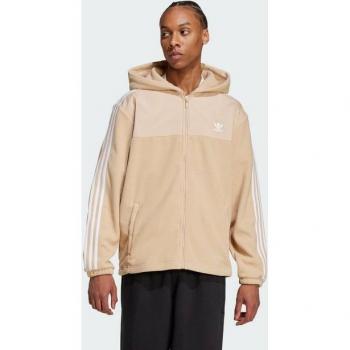 Adidas Originals Kapuzenjacke ADICOLOR 3-STREIFEN TEDDY FLEECE