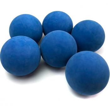 Boule en caoutchouc ultra‑flexible 5,5 cm – Pack 12 pièces, entraînement intensif