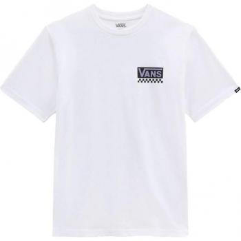 Vans Global Stack PO-B Kindertshirt Weiß – Kurzärmlig