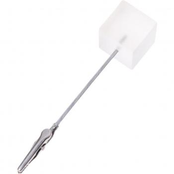PPYY White Translucent Paper Clip Stand