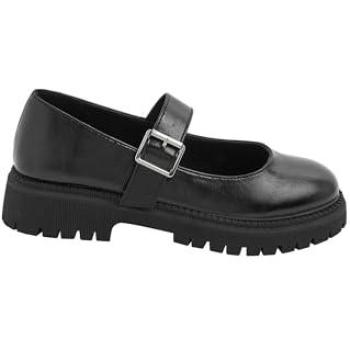Women's Chunky Mary Jane – Wide E and Extra Wide EEE in Black (Size 8EEE)