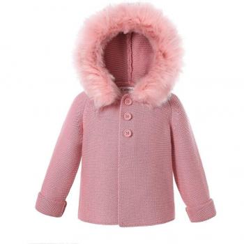 Pull en coton avec capuche détachable pour enfants