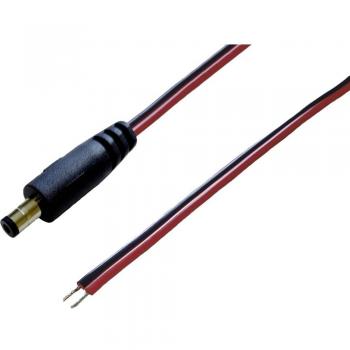 Connecteur DC 5.5x2.5 mm étamé 0.75 m
