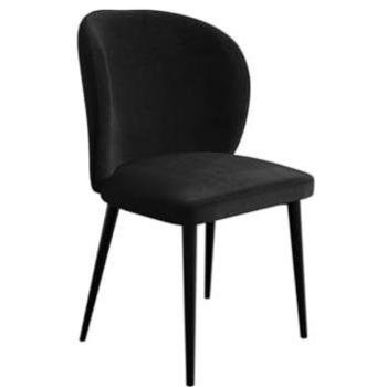 Sedia Jackson 104, Nero, Struttura Metallica