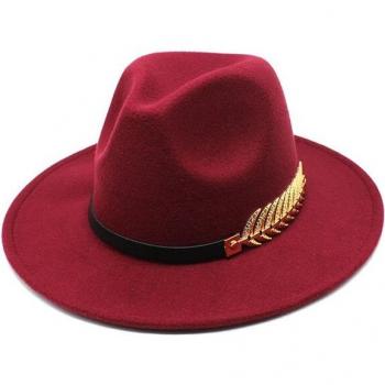 Herfst/Winter Fedora Hoed voor Vrouwen