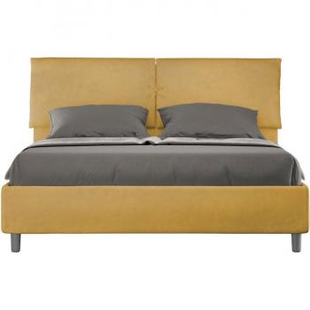 Cama Adulto Tapizada Microfibra Vienna 160x200