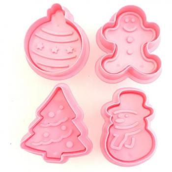 4Pcs Fondant Cake Decorating Tools